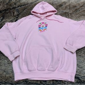 A-Lab Bouncing Around Pink Hoodie Zumiez Men Size M Unisex